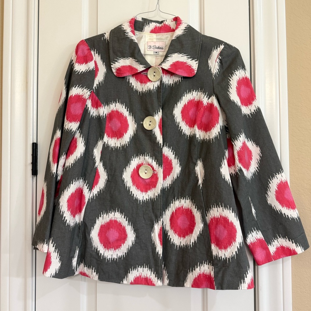 3 Sisters Jacket, M, EUC